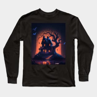 Haunted House on the Hill Long Sleeve T-Shirt